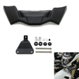 Black aerodynamic front wing spoiler 1