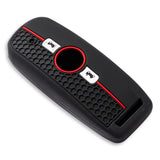 Black silicone key fob cover 1