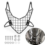 Black CNC machined headlight protector guard 1