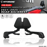 Black cushioned backrest pad 1