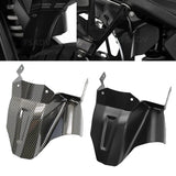Black rear fender extension guard 1