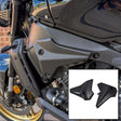 Black ABS plastic side fairing panels 1