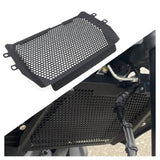 Black aluminum radiator guard 1