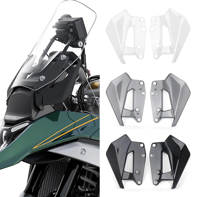 Black side windscreen panel BMW 1