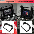 Black windscreen dashboard sun shade 1