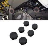 Frame Hole End Caps For Ducati Desert X - 2022 to 2023