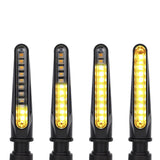 Amber LED turn signal indicators motorcycle 2