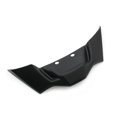 Black aerodynamic front wing spoiler 2