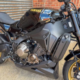 Black ABS plastic side fairing panels 2