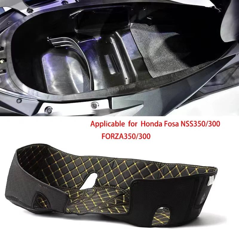 Padded rear motorcycle seat cushion 2