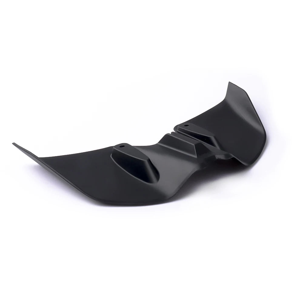 Black lower front spoiler lip 2