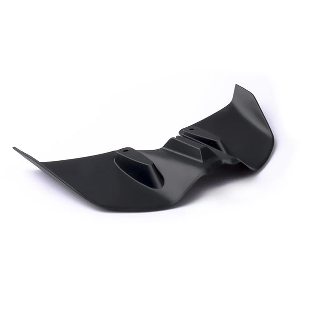 Black lower front spoiler lip 2