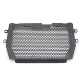 Black aluminum radiator guard 2