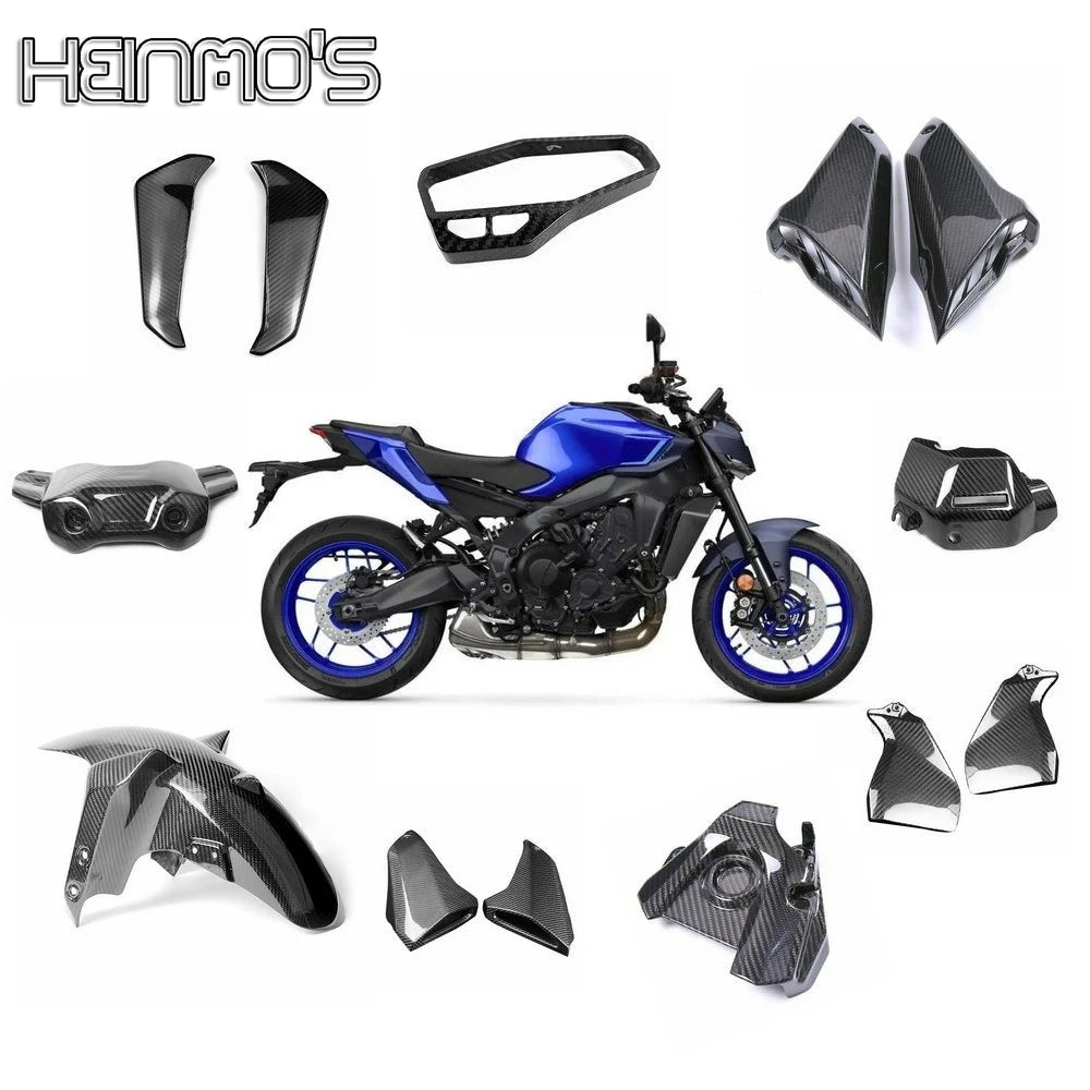 Carbon fiber motorcycle rear fender 2