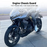 Black metal crash bar guard 2