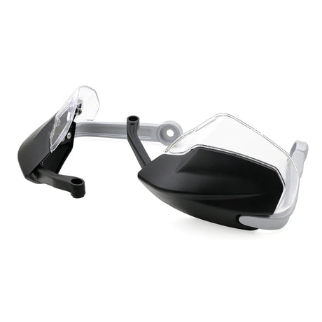 Black motorcycle hand guard pair 2