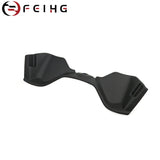 Black windscreen deflector fairing accessory 2