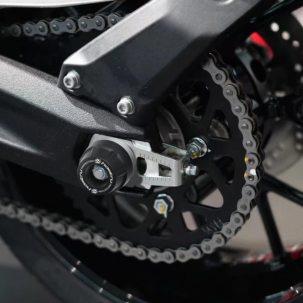 Front & Rear Axle Crash Protectors For Ducati Scrambler 800 - 2015 to 2025