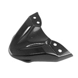 Black plastic front fender extension 3