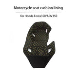 Padded rear motorcycle seat cushion 3