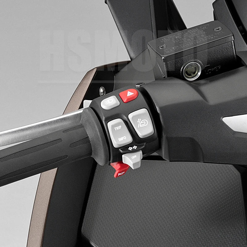 Black plastic switch button cover 3