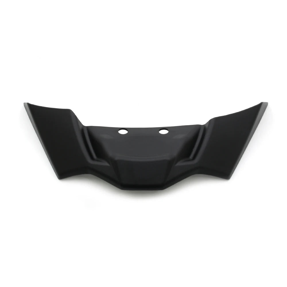 Black aerodynamic front wing spoiler 3