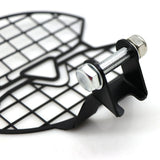 Black mesh headlight protection grille 3