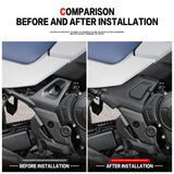 Black plastic side fairing guard protector 3