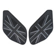 Black tank side protection pads motorcycle 3