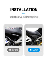 Carbon fiber side cover panel motorcycle 3
