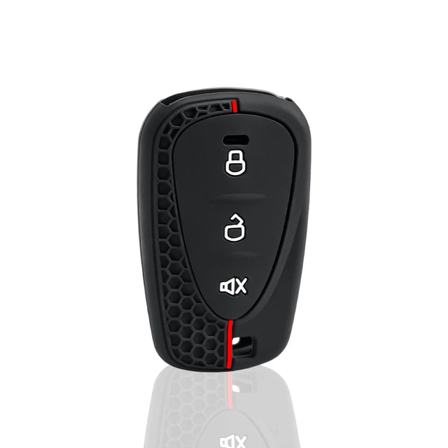Black silicone motorcycle key cover 3