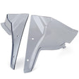 Black windshield deflector handlebar mounted 3