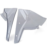 Black windshield deflector handlebar mounted 3