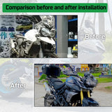 Black mesh headlight protection grille 3