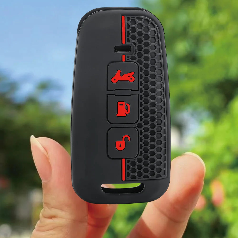 Black silicone key fob cover 3