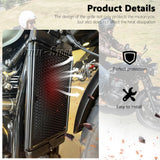 Black protective engine cover Triumph 4