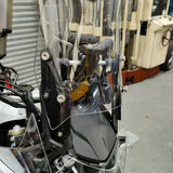 Black aluminum windscreen bracket 4