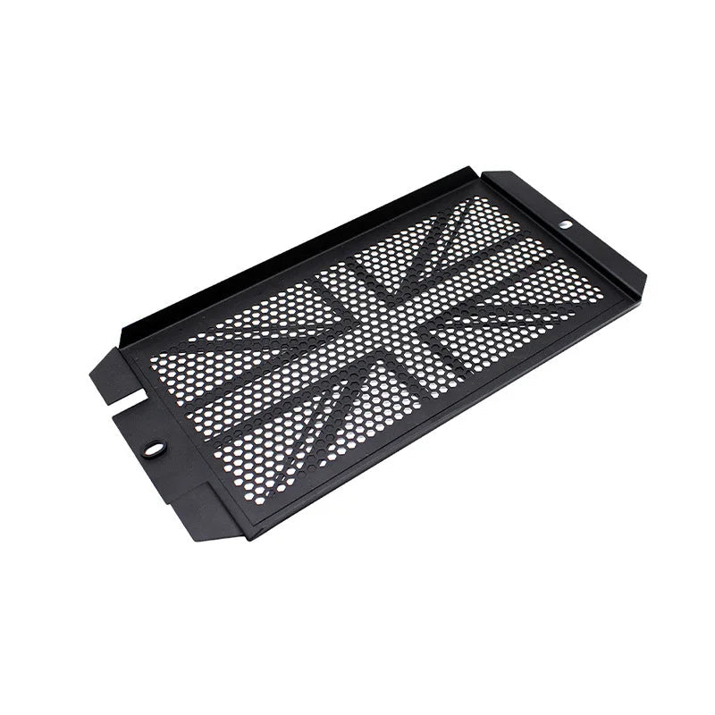 Black stainless steel radiator protective grille 4