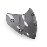 Black windscreen visor motorcycle deflector 4