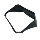 Black motorcycle instrument cluster sunshade 4