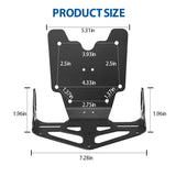 Aluminum CNC rear fender plate 4