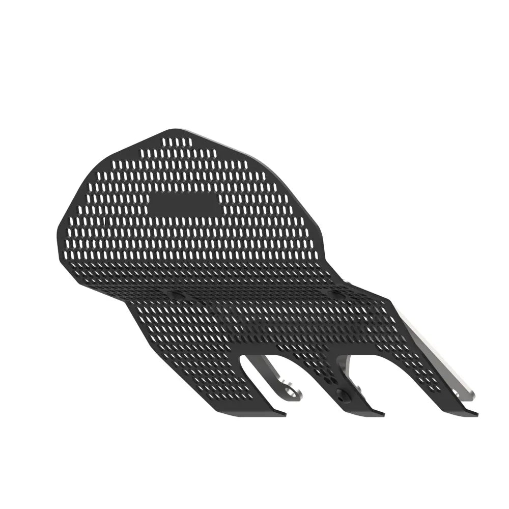 Black motorcycle engine protective cover 4