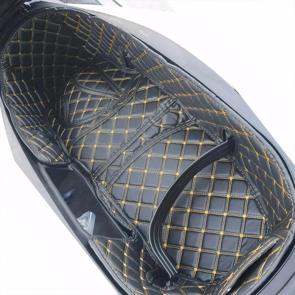 Padded rear motorcycle seat cushion 4