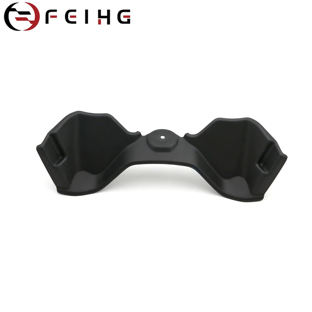 Black windscreen deflector fairing accessory 4