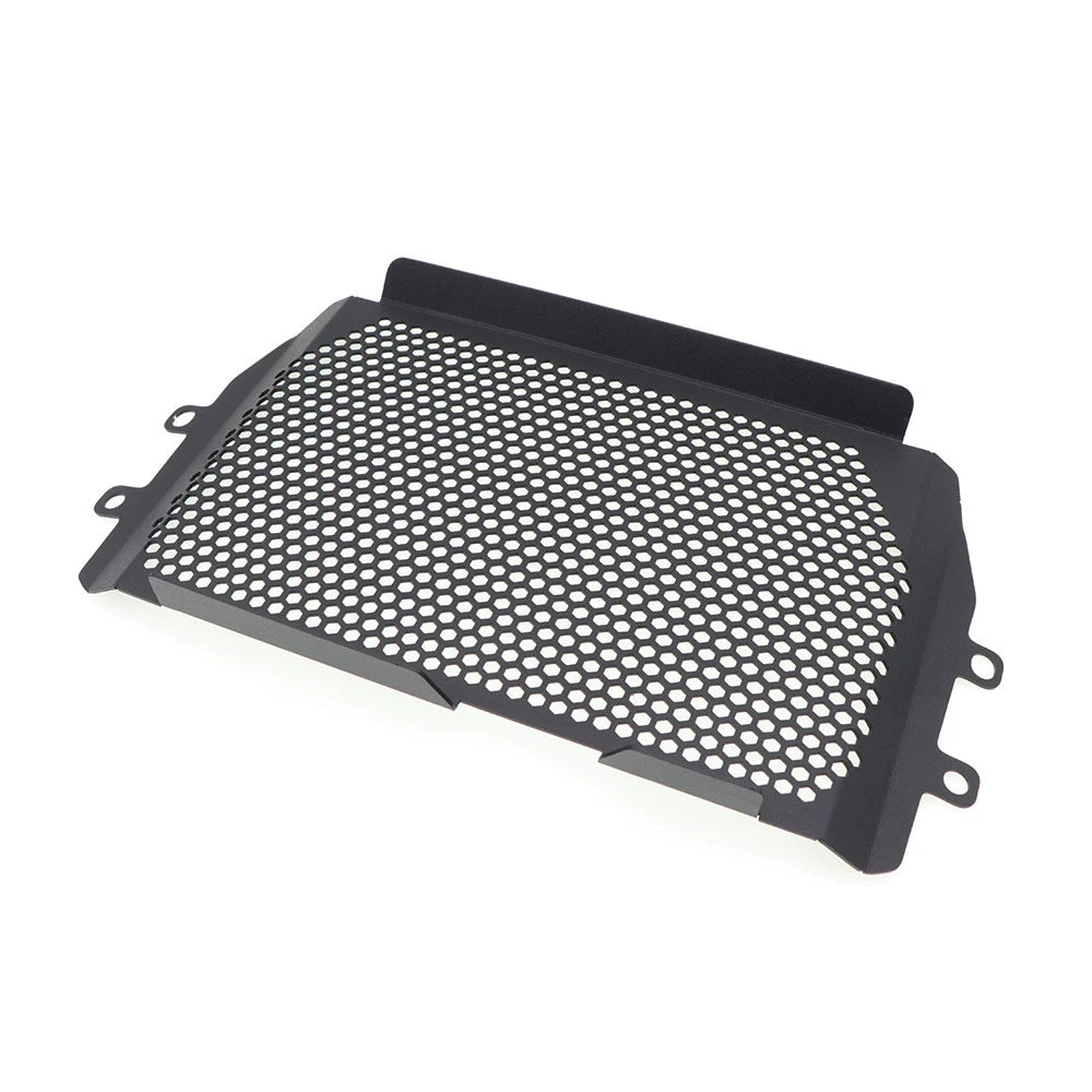 Black aluminum radiator guard 4