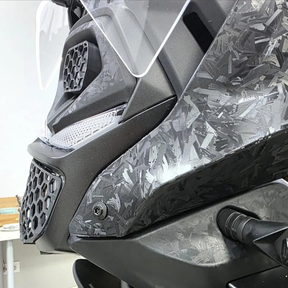 Black rally headlight protector guard 4