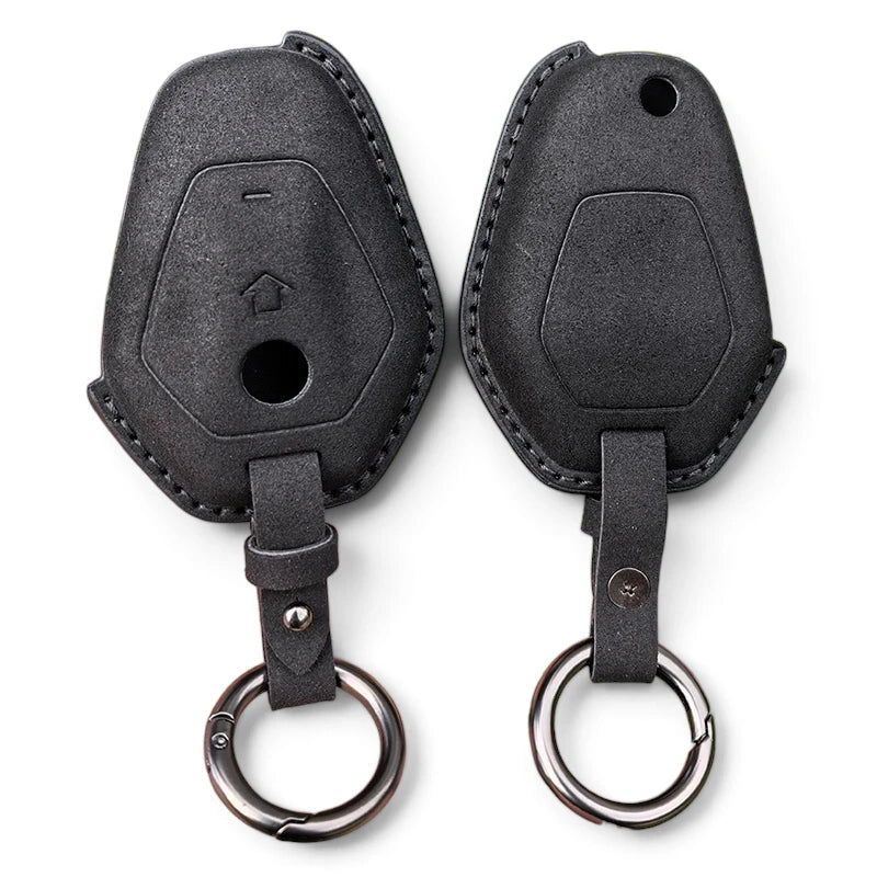 Leather Keyless Key Fob Case For BMW R RT GS