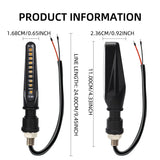 Universal LED Sequential Turn Signals Motorcycle