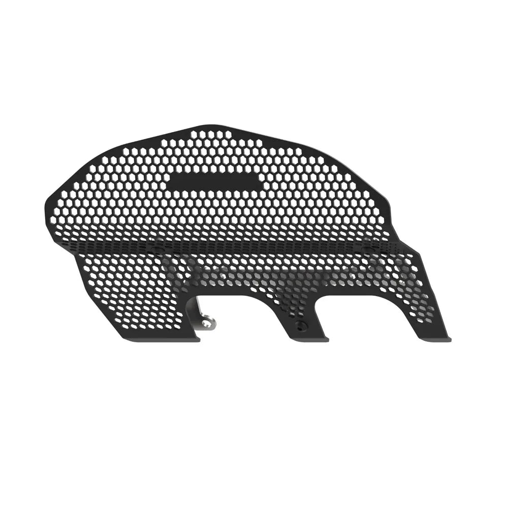 Black motorcycle engine protective cover 5