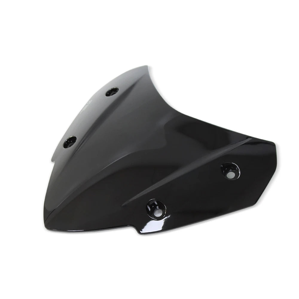 Black windscreen visor motorcycle deflector 5